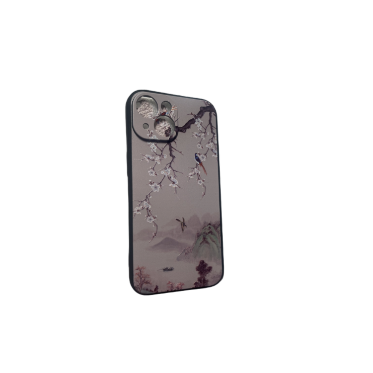 Elegant Plum Blossom iPhone Cases