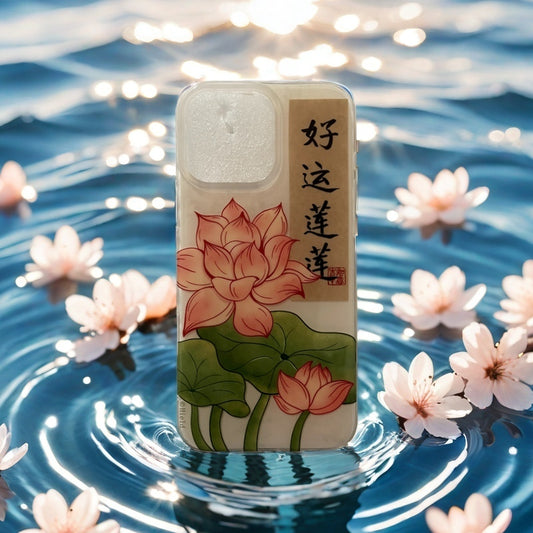 Runic Good Luck Lotus Design